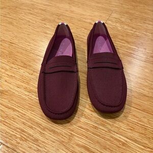 Burgundy Rothy’s Loafers